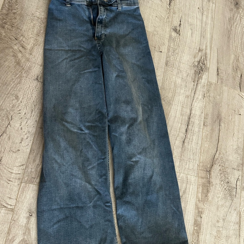 zara blue jeans